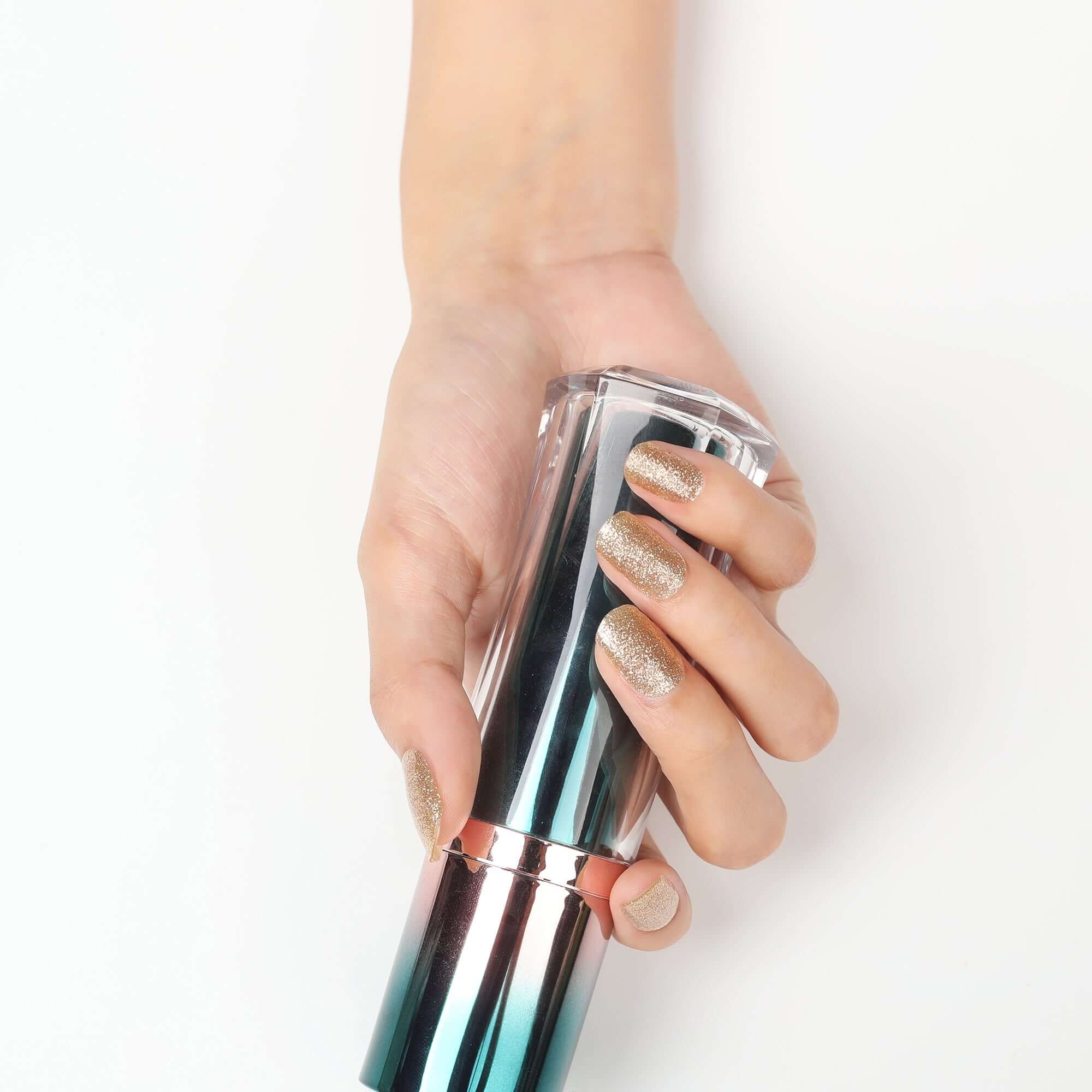 Champagne Glitter Gel - Image 3